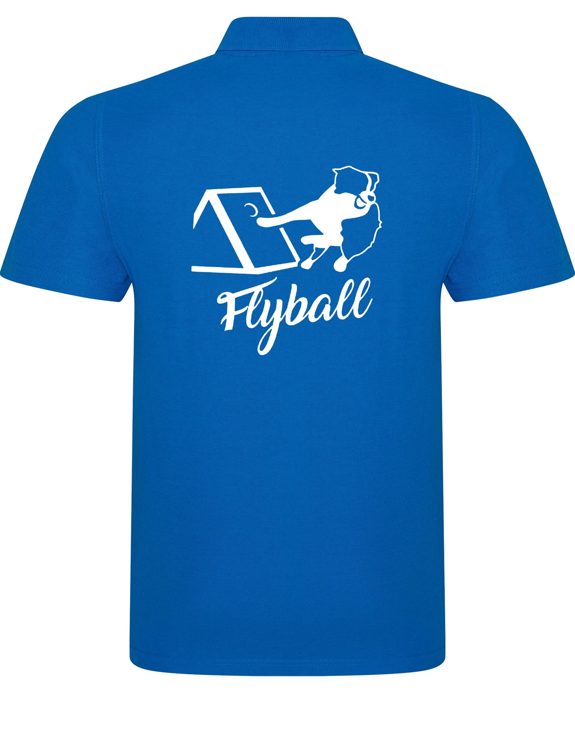 Flyball Unisex Cotton Polo – Classic Style for Flyball Enthusiasts