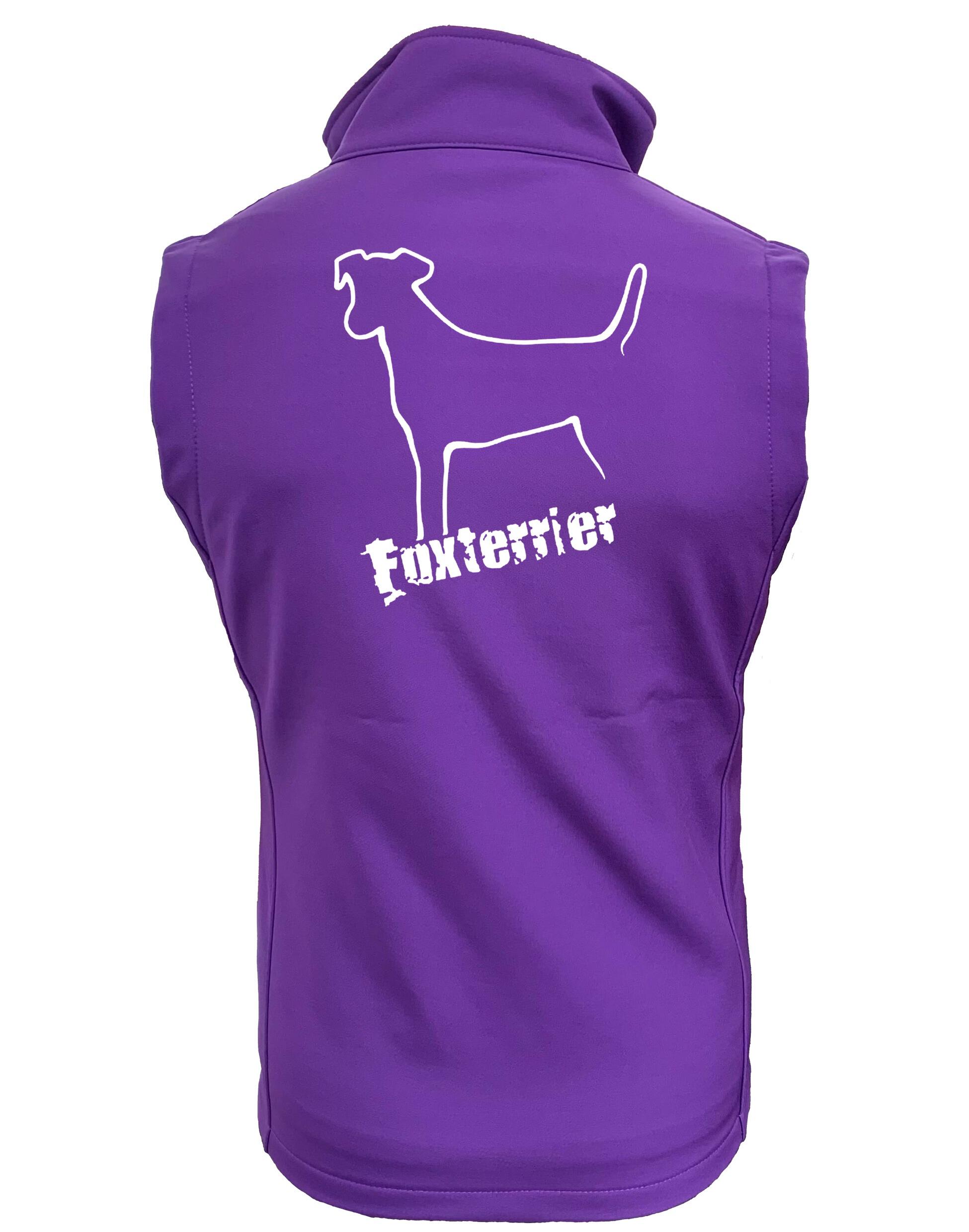 Fox Terrier Women’s Softshell Gilet – Stylish Comfort for Fox Terrier Lovers