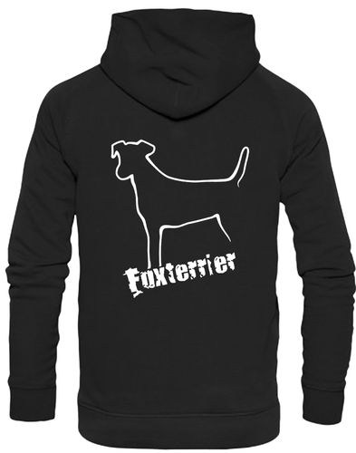 Fox Terrier Design Pullover Hoodie – Cozy and Stylish for Terrier Enthusiasts