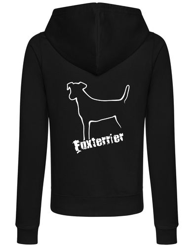Fox Terrier Women’s Zipped Hoodie – Comfort, Style, and Terrier Pride