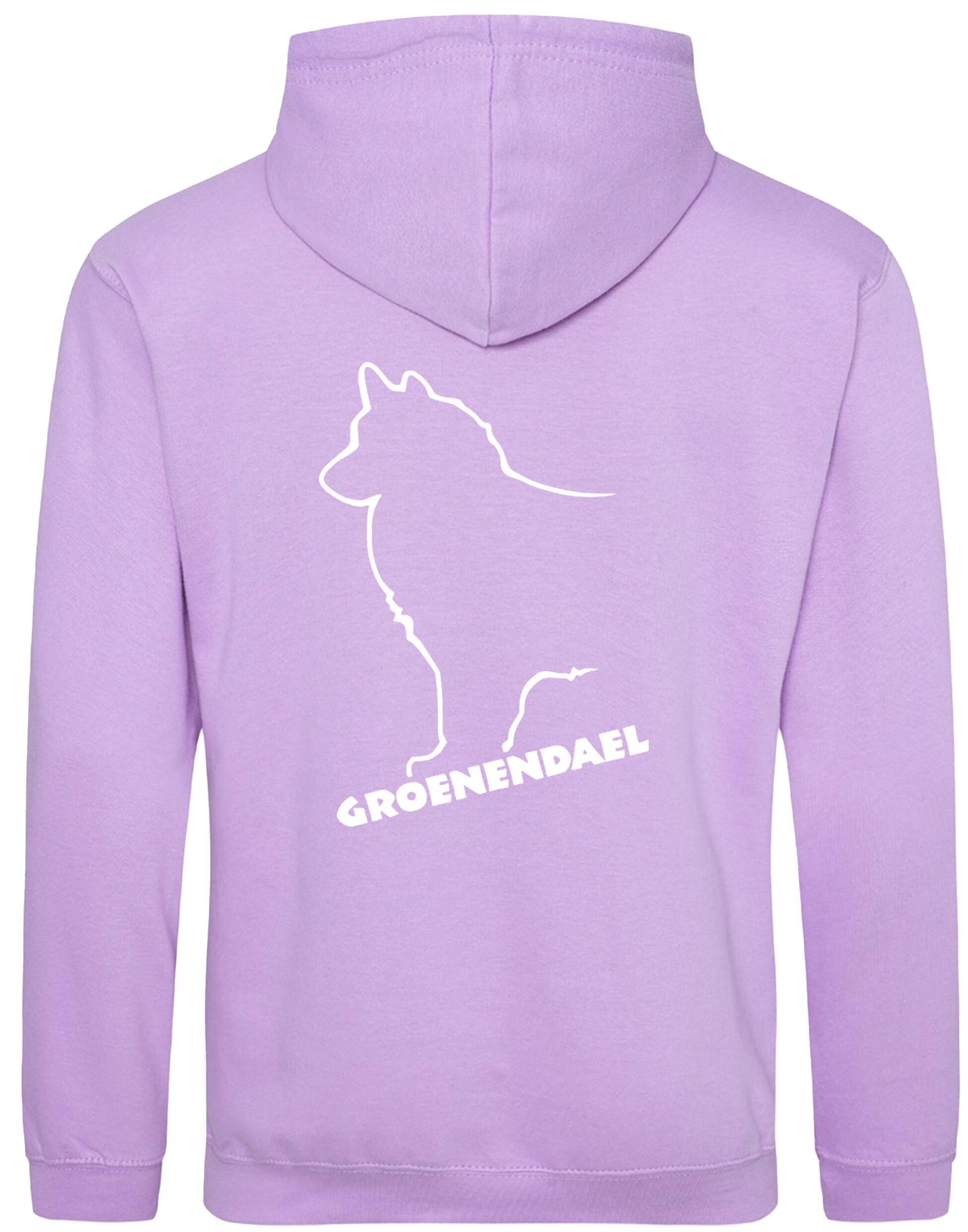Groenendael Design Pullover Hoodie – Premium heavy-blend fabric, cozy fleece lining, and customizable with your Groenendael's name.