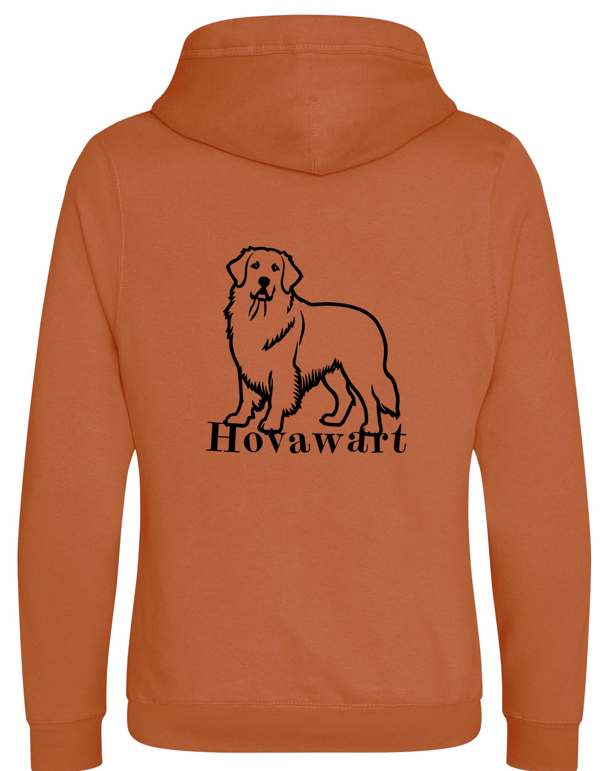 Hovawart Unisex Crossneck Pullover Hoodie – Modern design with exclusive breed graphic, perfect for Hovawart lovers.