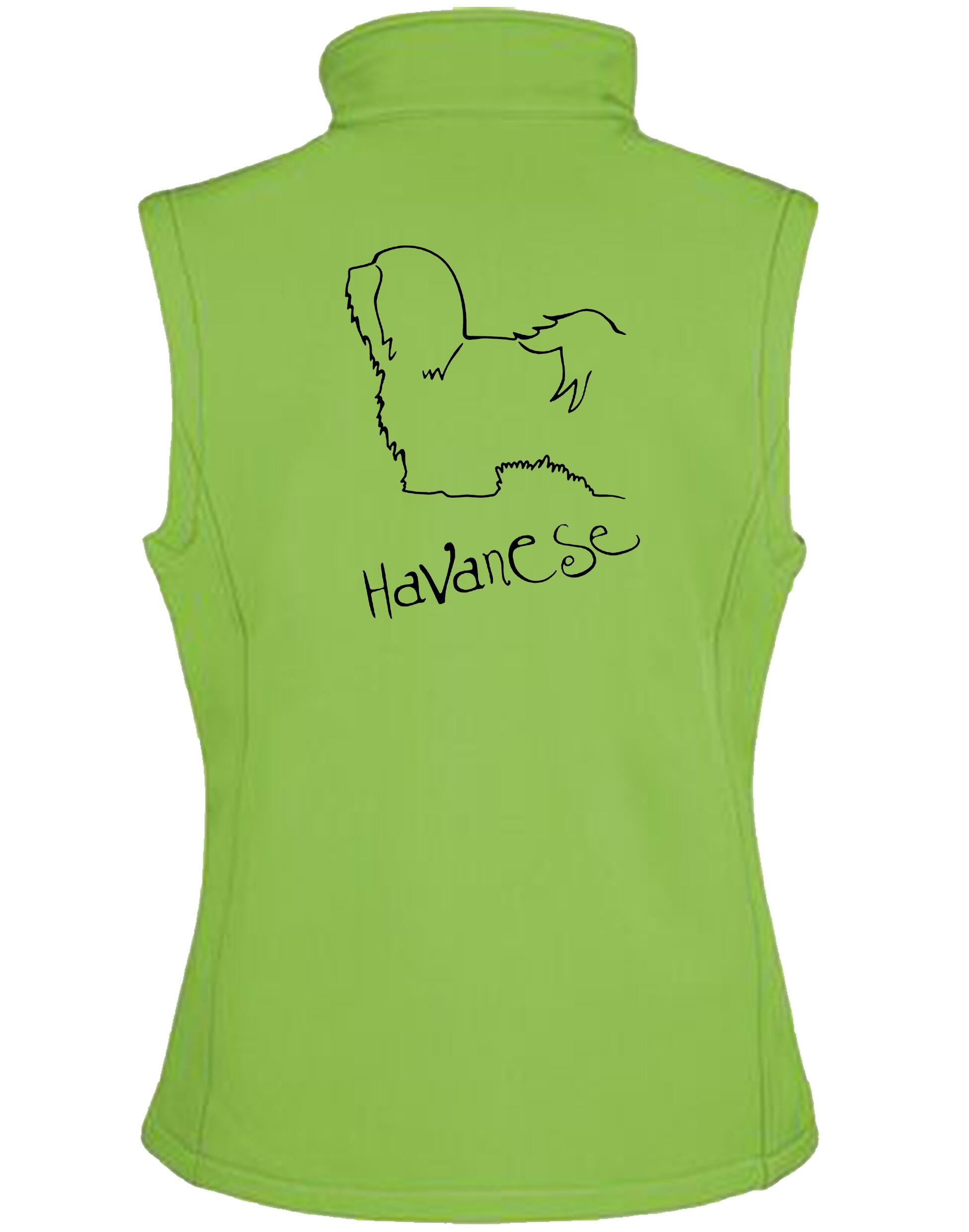 Havanese Women’s Softshell Jacket – Elegant and functional jacket with water-resistant fabric, fleece lining, and exclusive Havanese design.