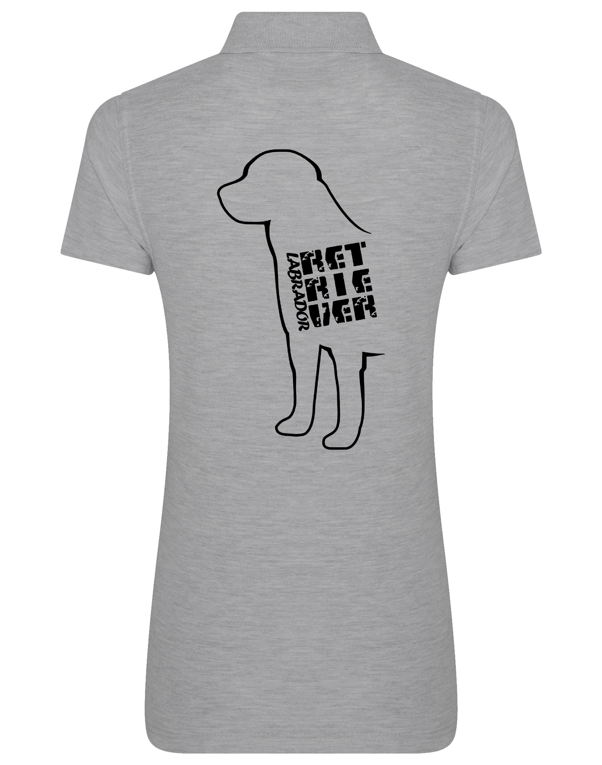 Women’s Cotton Polo featuring exclusive Labrador Retriever design, crafted from breathable cotton with a feminine fit for style and all-day comfort.