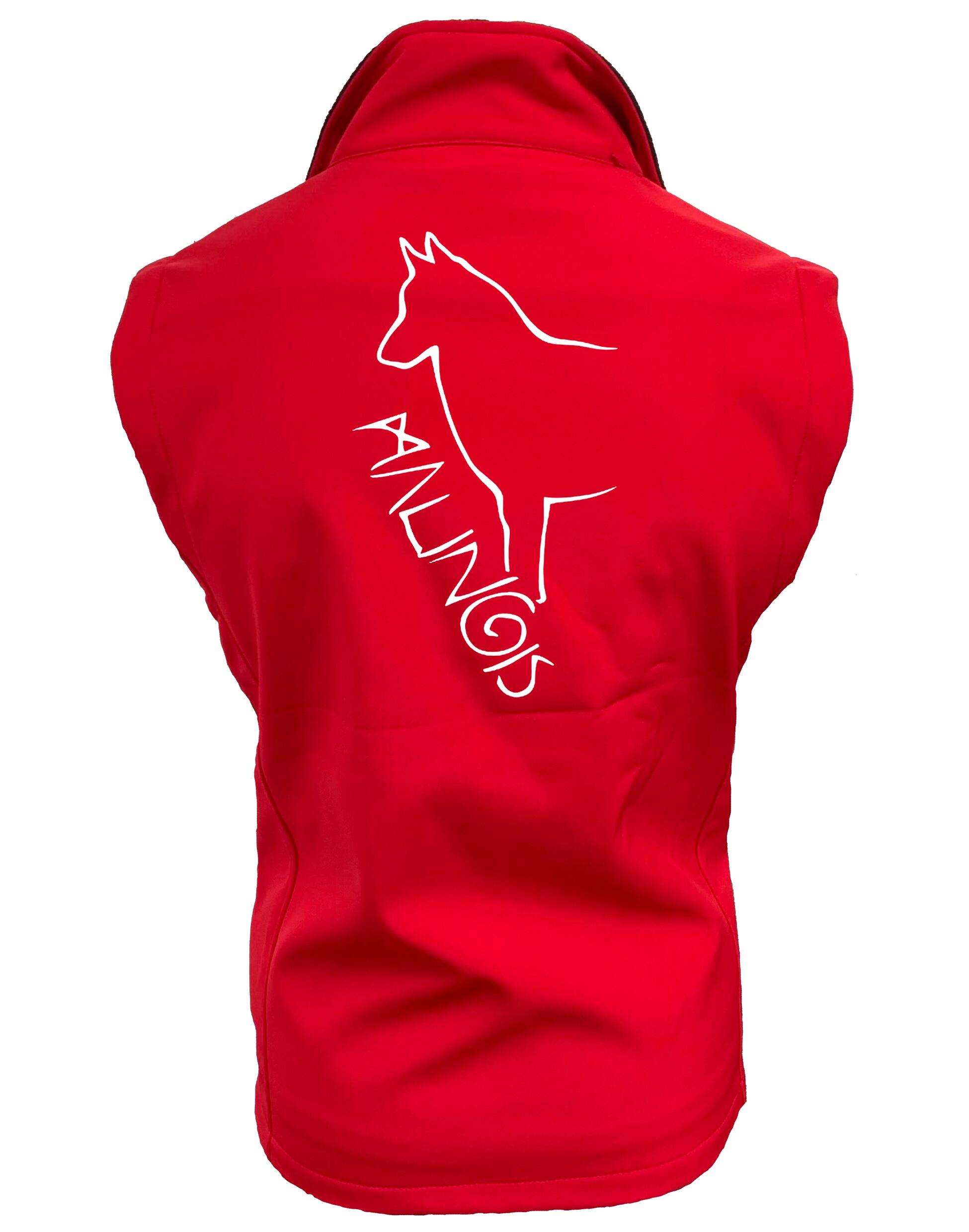 Malinois Unisex Softshell Jacket featuring exclusive breed design and water-resistant fabric.