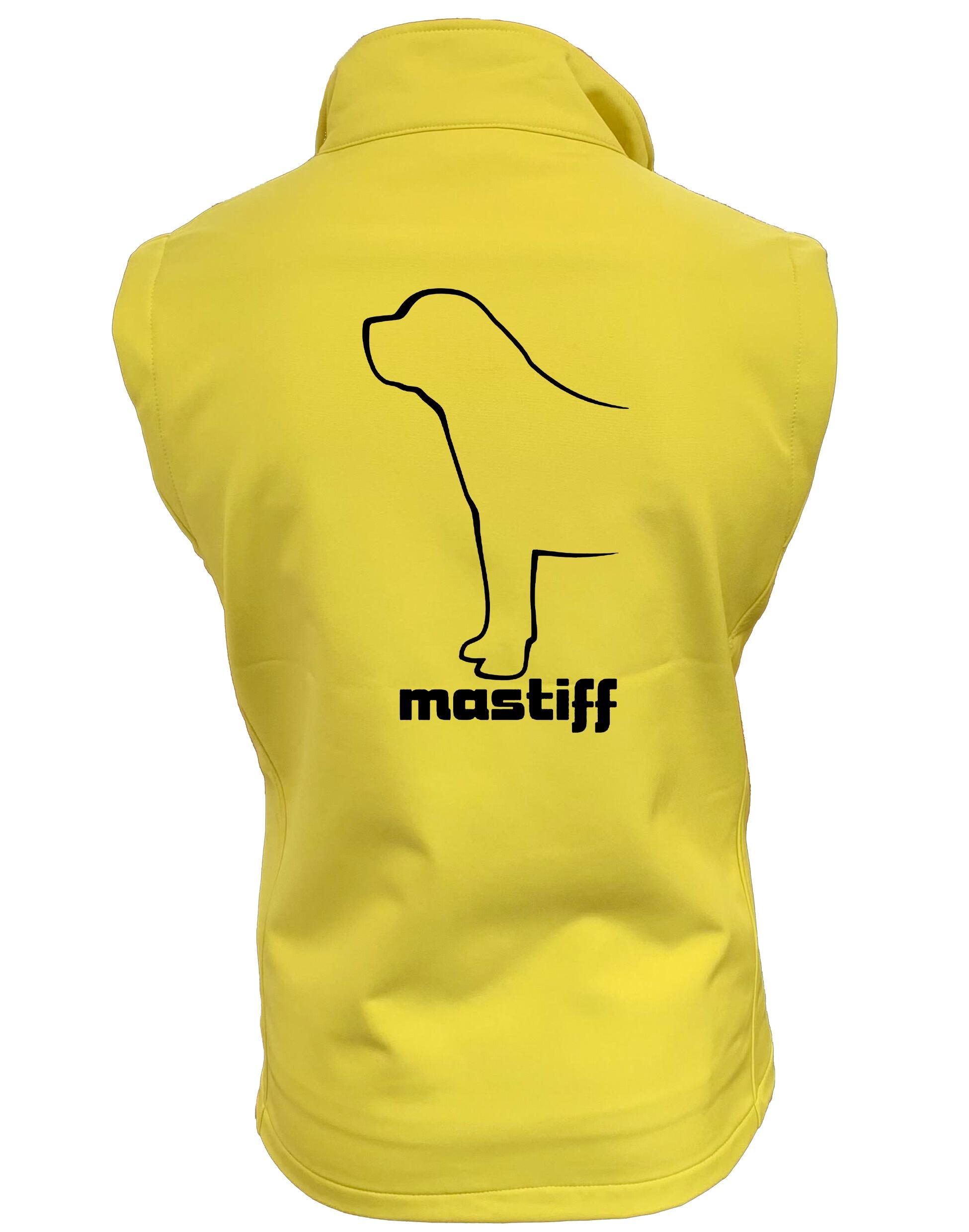 Mastiff Women’s Softshell Jacket with exclusive breed design, water-resistant fabric, and fleece lining for warmth and comfort.