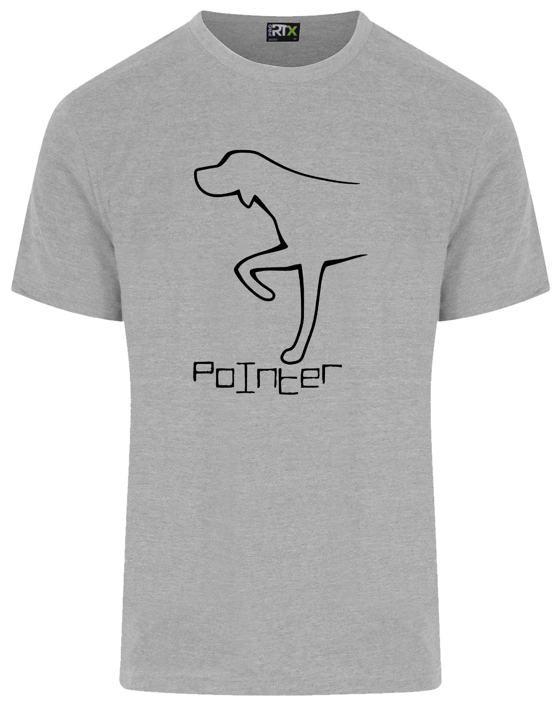 Pointer Unisex Roundneck T-shirt featuring an exclusive Pointer design, crafted from breathable cotton for all-day comfort.