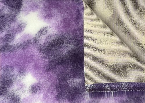 Dogeria Bedding for Dogs Rubber Backed Cosmic Purple