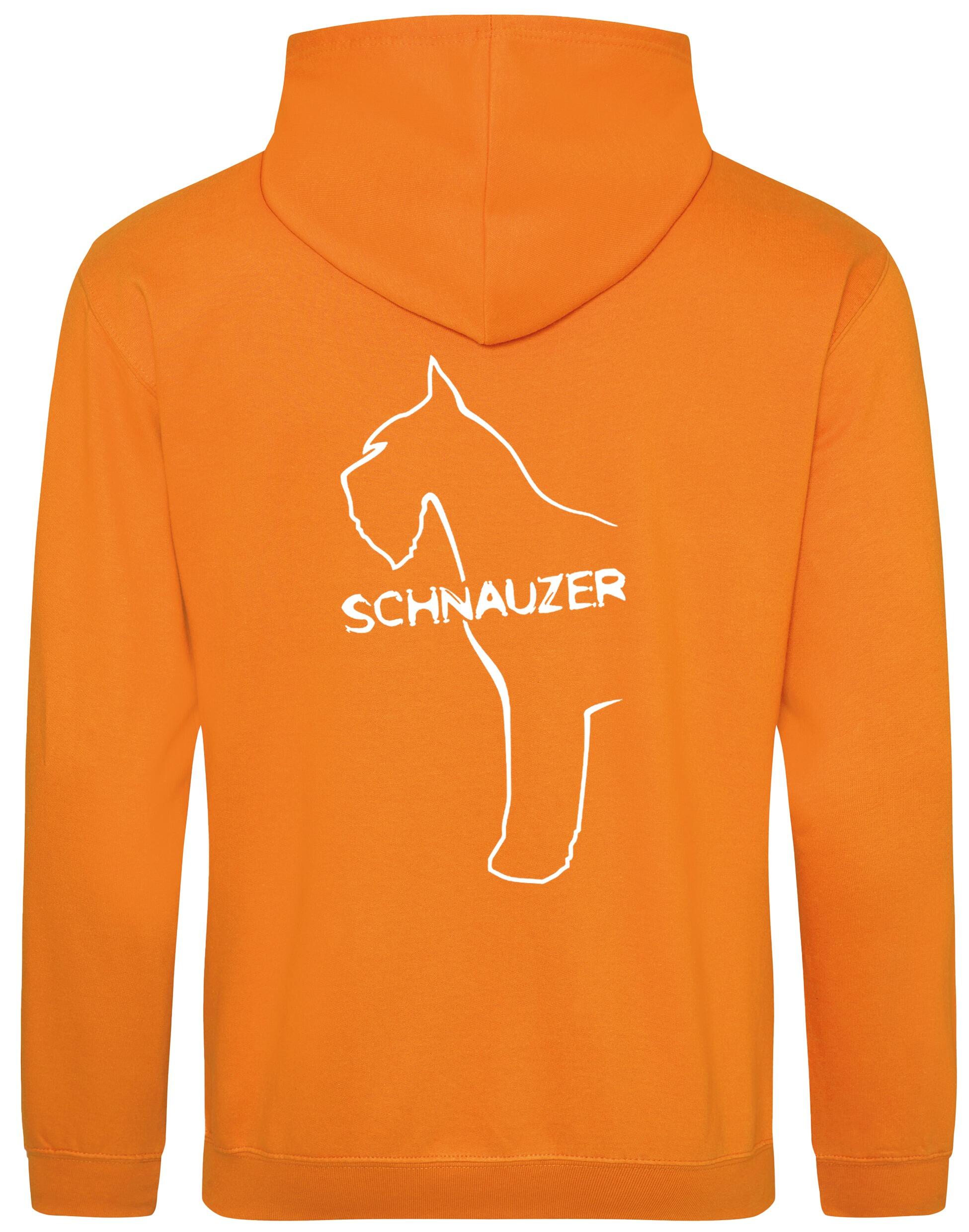 Schnauzer Design Pullover Hoodie featuring exclusive breed artwork, customizable options, and high-quality heavy-blend fabric for warmth and style.