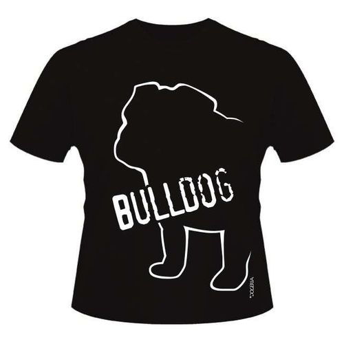 Bulldog T-Shirt Roundneck Heavy Cotton