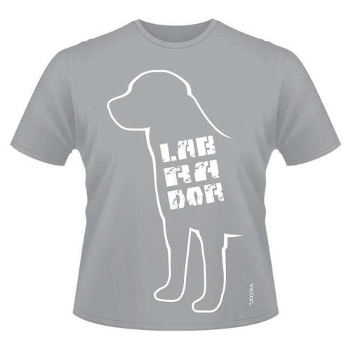 Labrador T-Shirts Roundneck Short Sleeve Heavy Cotton