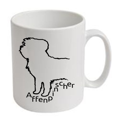 Affenpinscher Dog Breed Ceramic Mug