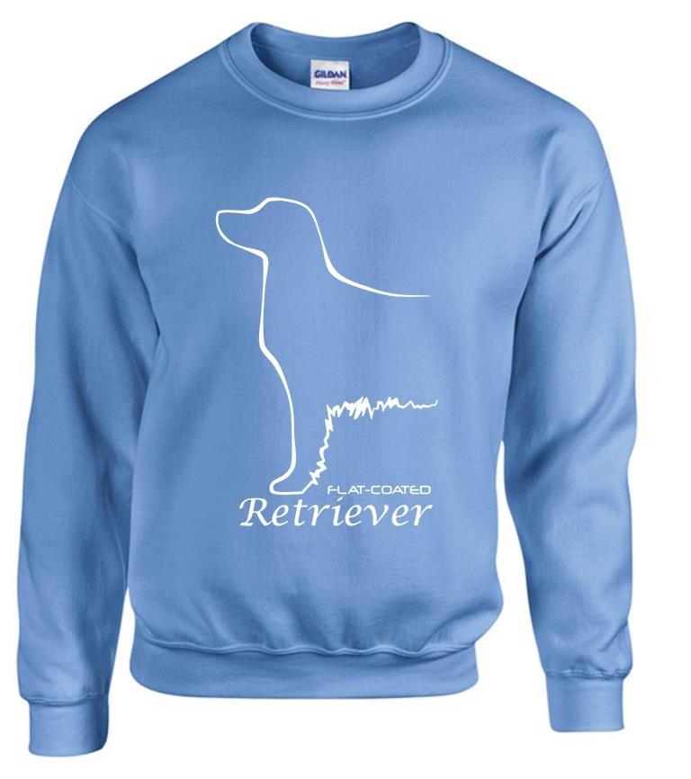 Flat Coated Retriever Sweatshirts Adult Heavy Blend