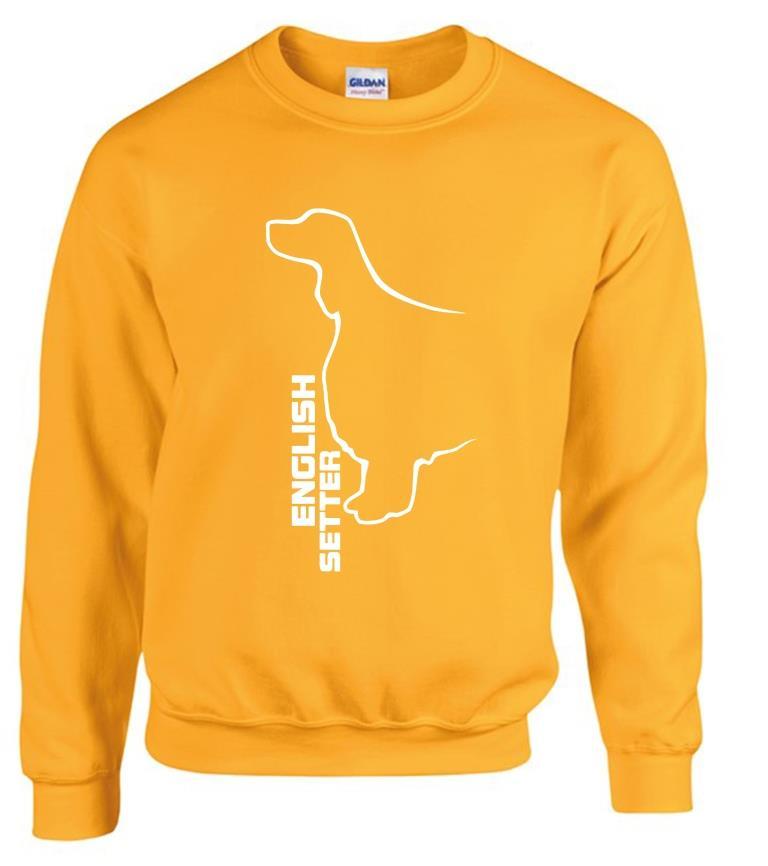 English Setter Dog Breed Sweatshirts Adult Heavy Blend