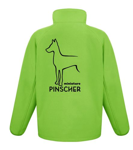 Miniature Pinscher clothing – Softshell Jackets, Gilets, Crossneck Hoodies, and Pullover Hoodies for Miniature Pinscher lovers and dog enthusiasts.