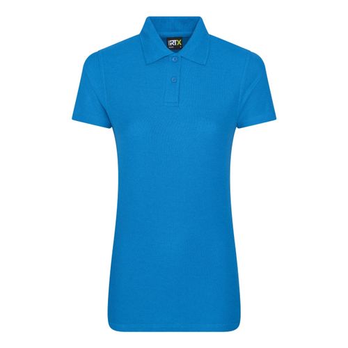 Premium Cotton Women's Polo Sapphire Blue