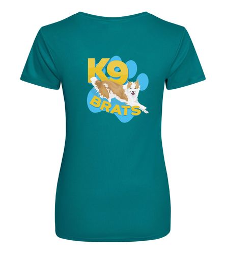 K9 Brats Female Cool Tee Jade