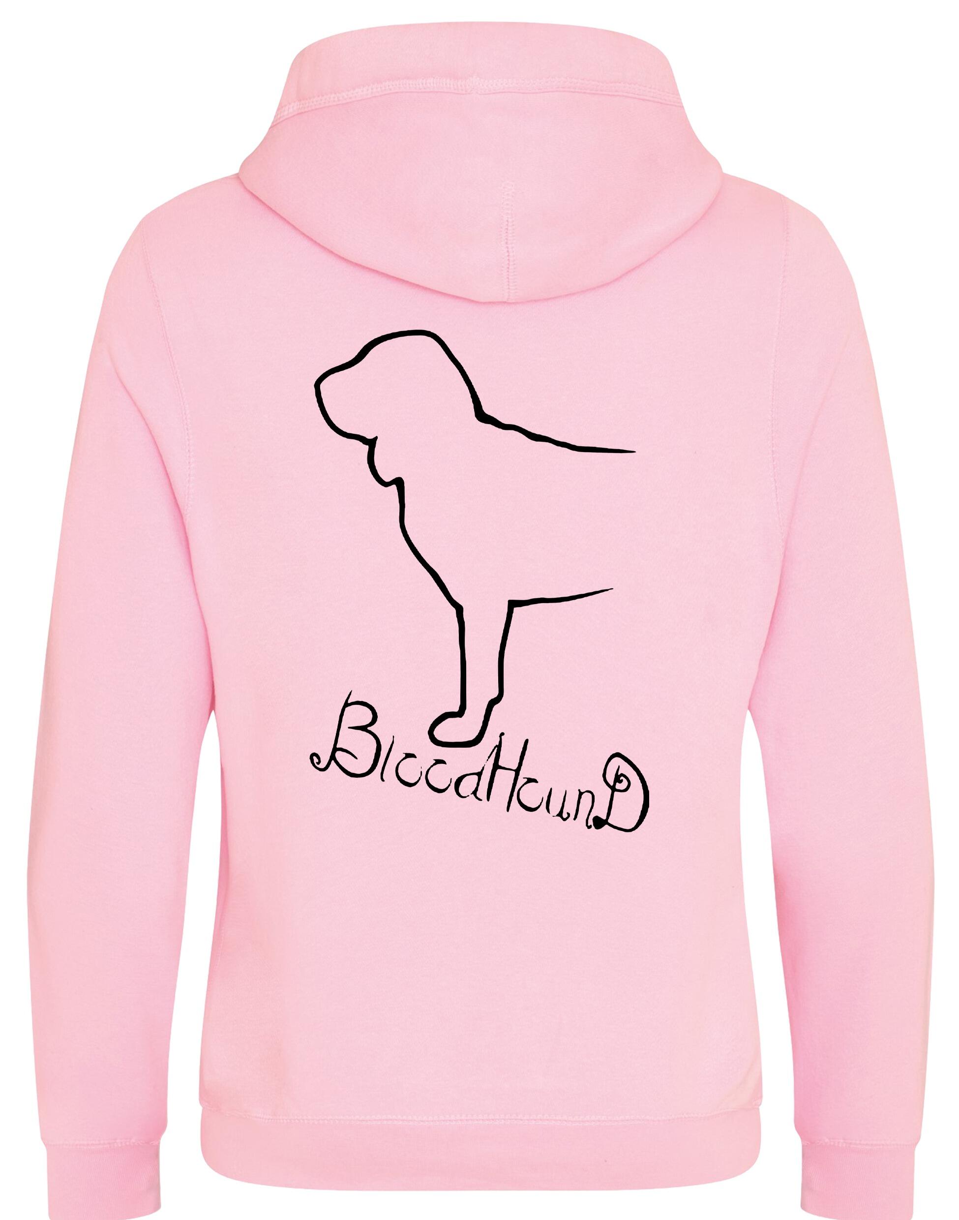 Bloodhound Dog Breed Design Unisex Crossneck Pullover Hoodie – A Must-Have for Bloodhound Fans