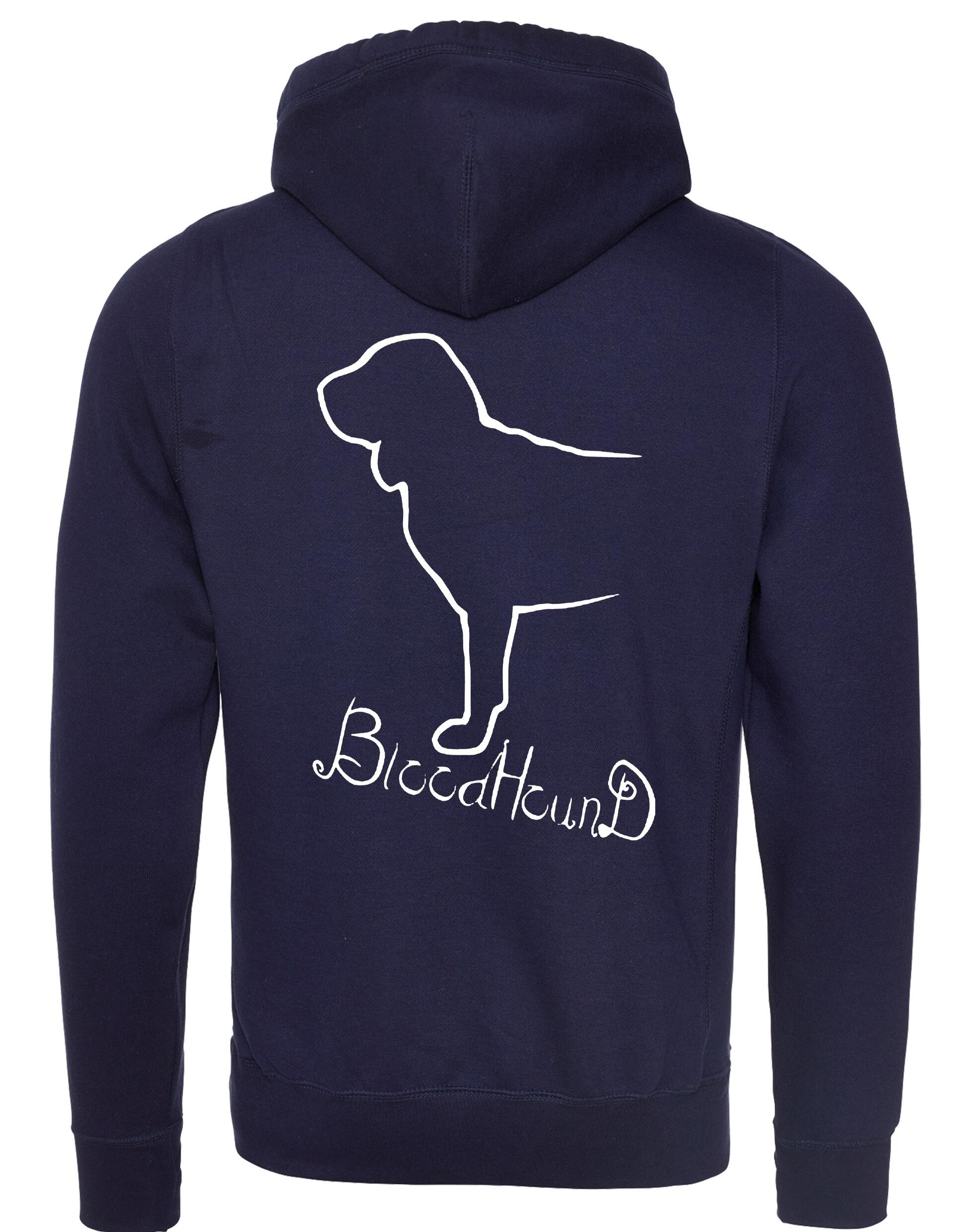 Bloodhound Dog Breed Design Unisex Crossneck Pullover Hoodie – A Must-Have for Bloodhound Fans