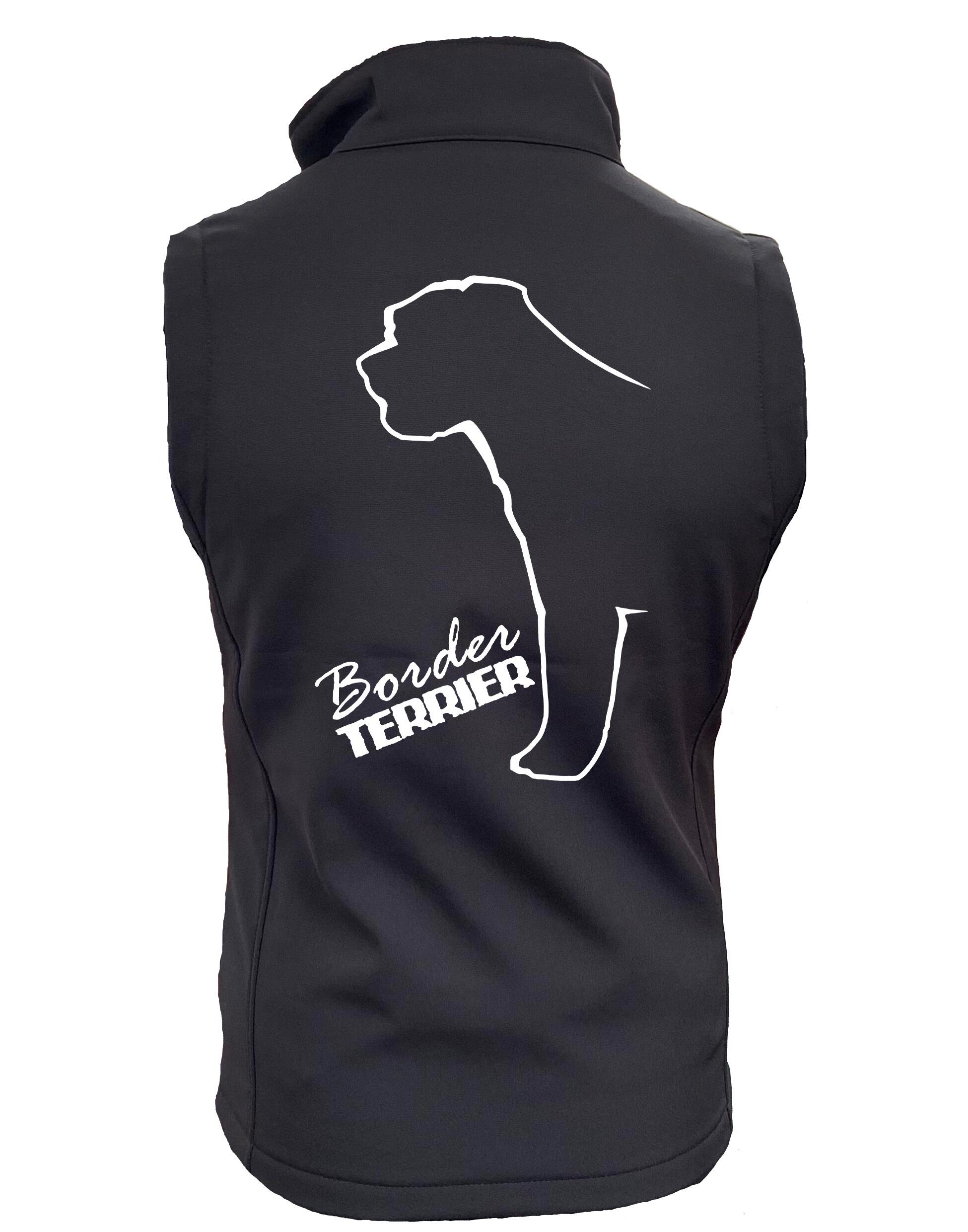 Unisex Border Terrier Softshell Gilet – Style Meets Comfort for Border Terrier Lovers