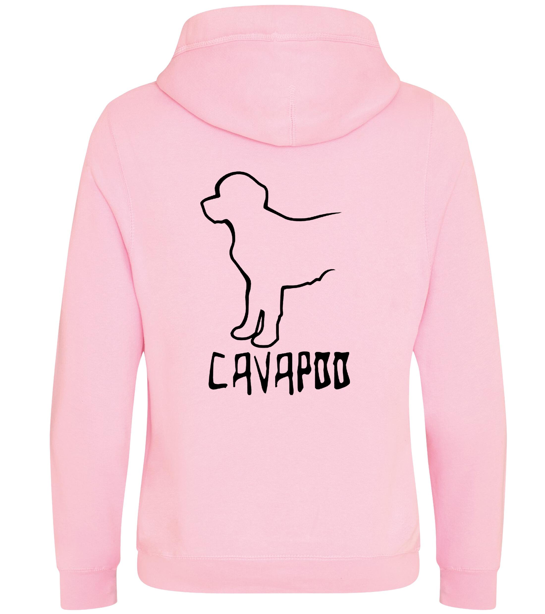 Unisex Crossneck Pullover Hoodie with Cavapoo Dog Breed Design – A Must-Have for Cavapoo Fans