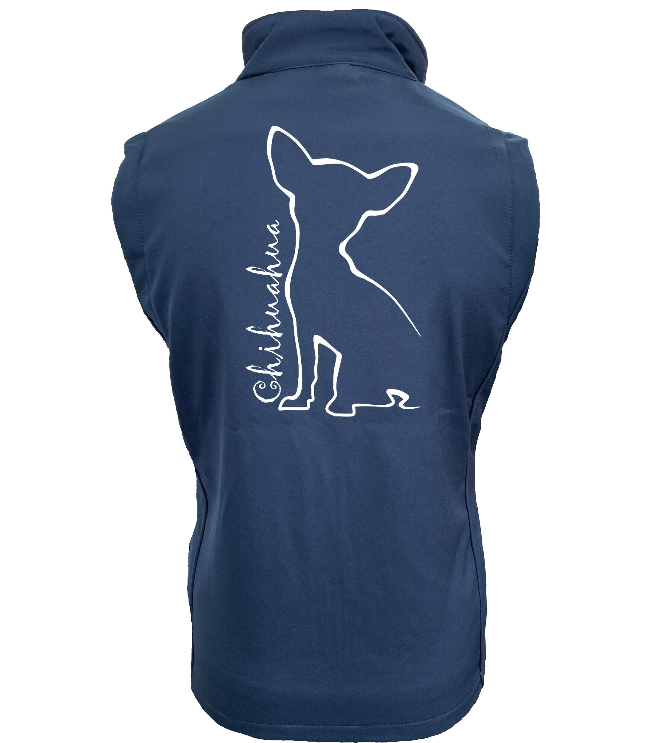 Chihuahua Dog Breed Design Women’s Softshell Gilet – Where Style Meets Functionality