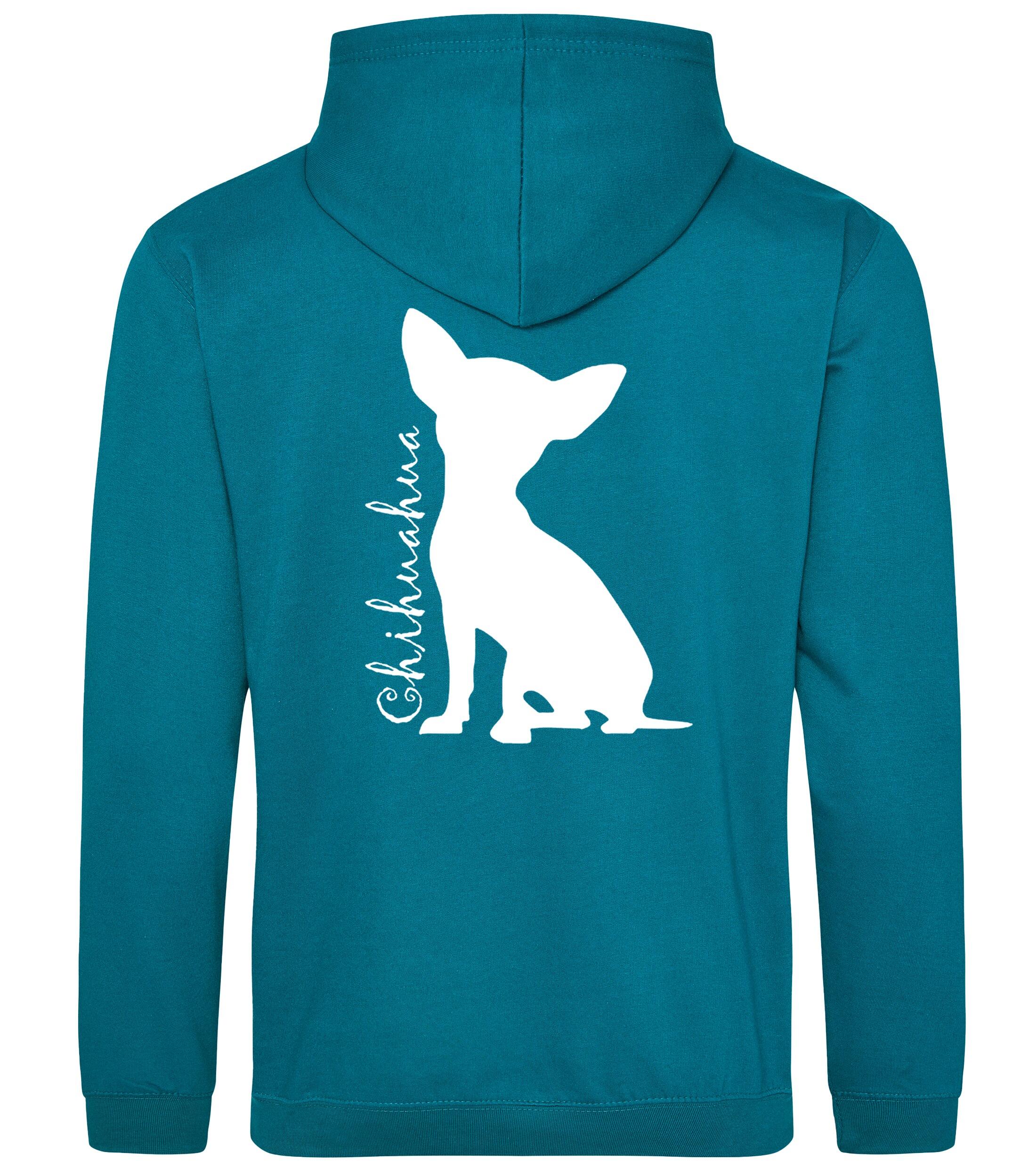 Chihuahua Silhouette Pullover Hoodie – Cozy, Stylish, and Perfect for Chihuahua Lovers