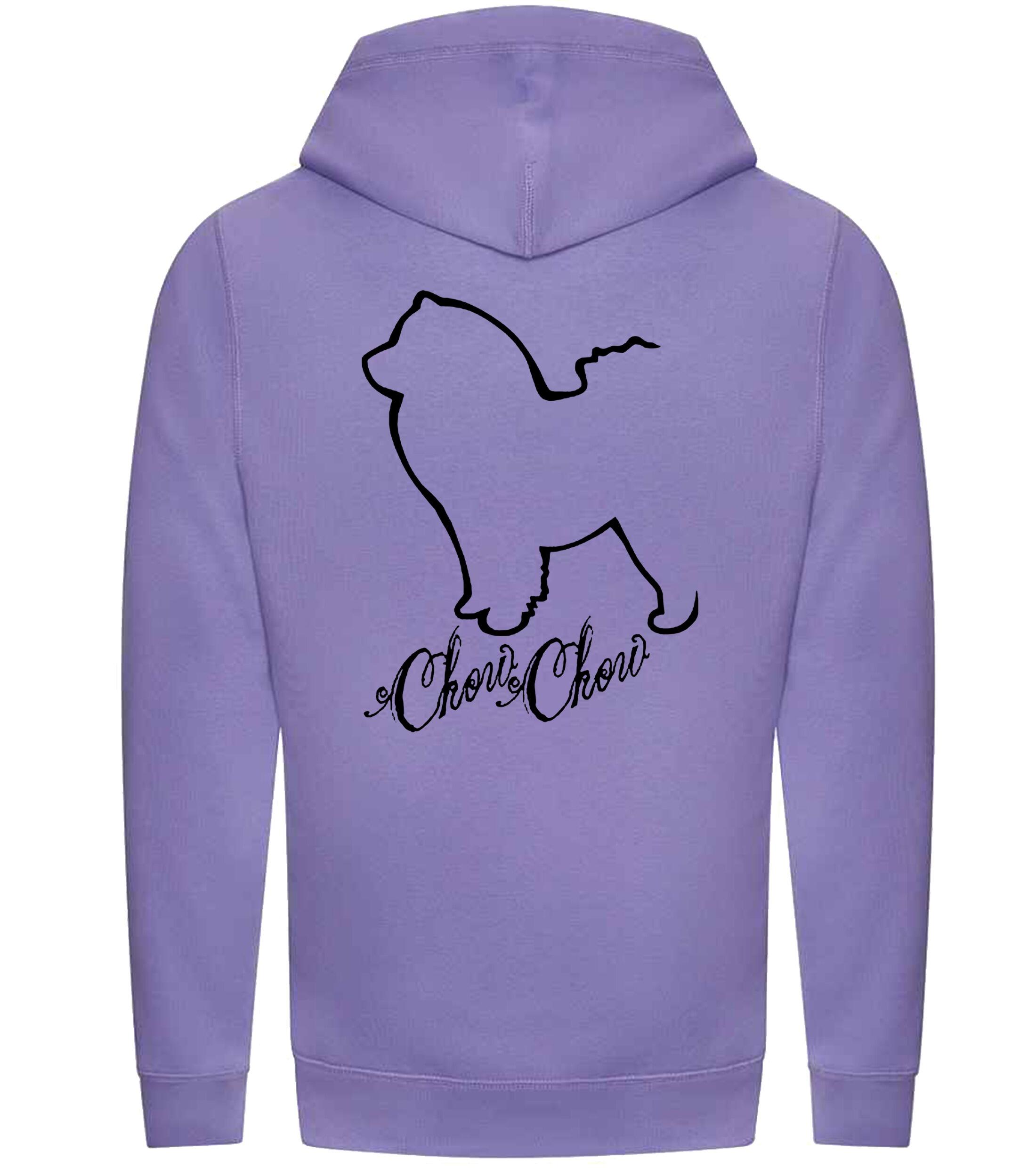 Unisex Crossneck Pullover Hoodie with Chow Chow Dog Breed Design – A Must-Have for Chow Chow Fans