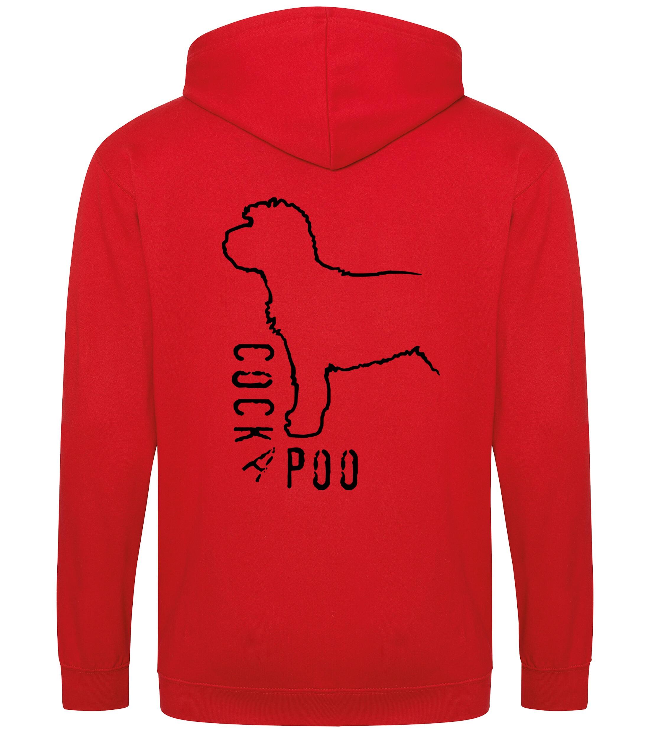 Cockapoo Dog Breed Design Zipped Hoodie – Comfort, Style, and Cockapoo Pride