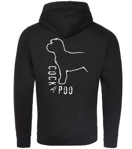 Unisex Crossneck Pullover Hoodie with Cockapoo Dog Breed Design – A Must-Have for Cockapoo Fans