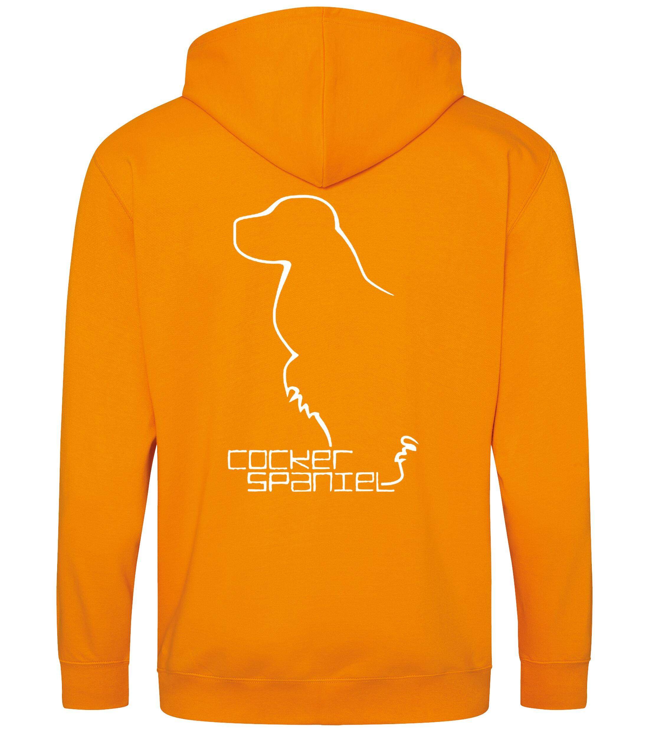 Cocker Spaniel Dog Breed Design Zipped Hoodie – Comfort, Style, and Cocker Spaniel Pride