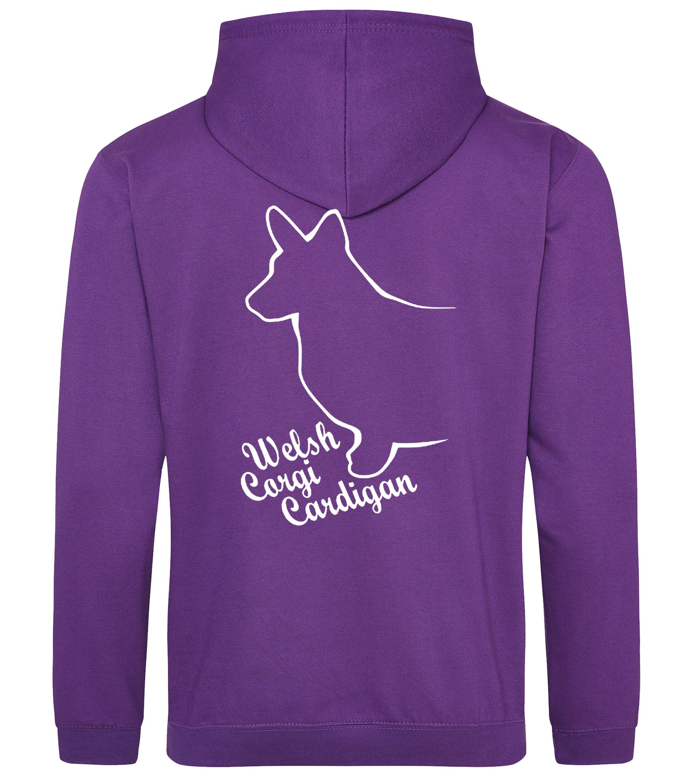 Corgi Cardigan (Welsh) Dog Breed Design Pullover Hoodie – Stylish & Perfect for Corgi Cardigan Lovers