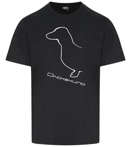 Dachshund (Smooth) Dog Breed Design Unisex Roundneck T-Shirt – Stylish Comfort for Dachshund Fans