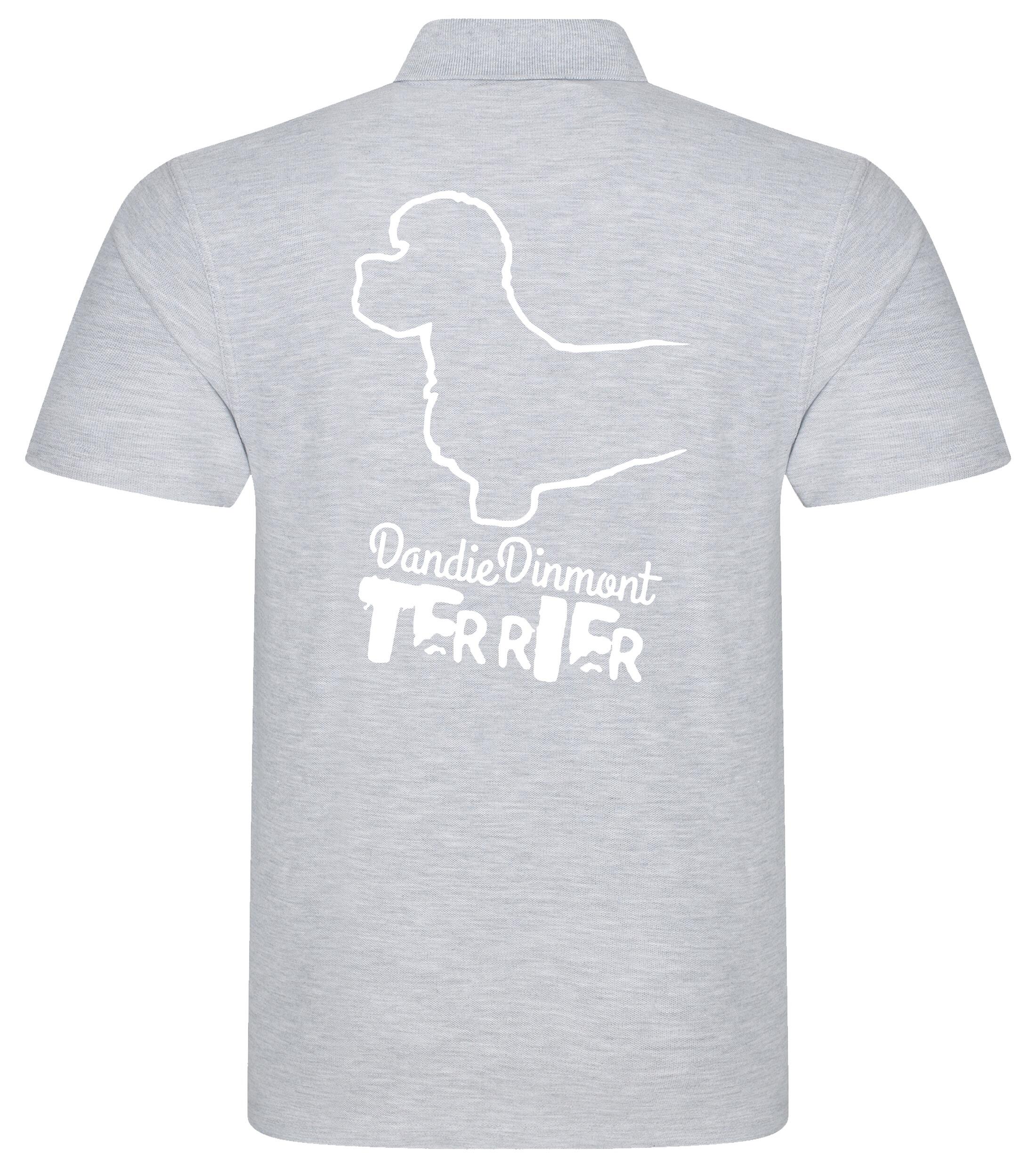 Dandie Dinmont Terrier Unisex Cotton Polo – Classic Style for Dandie Dinmont Lovers