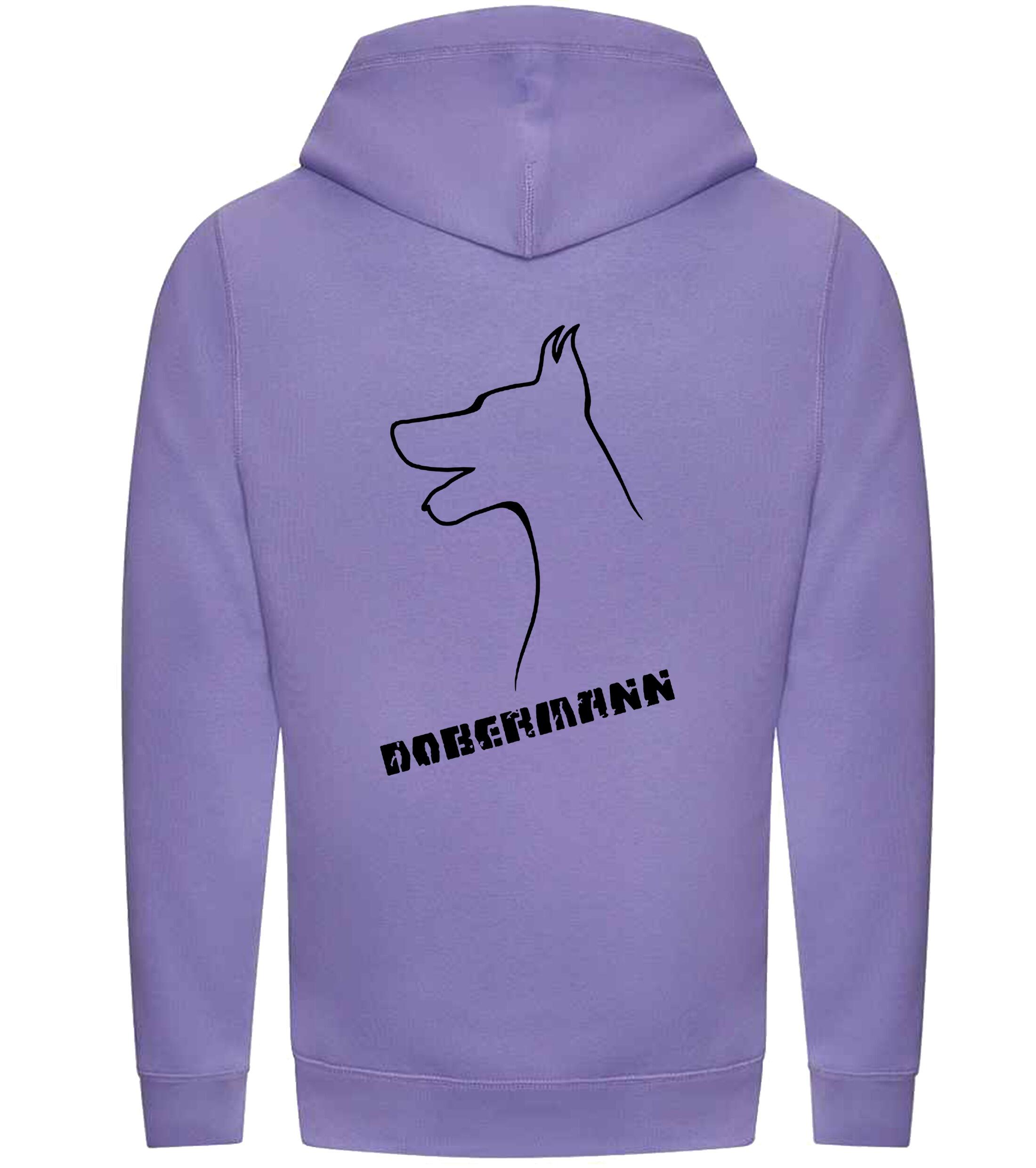 Dobermann (Head) Unisex Crossneck Pullover Hoodie – Style & Dobermann Pride