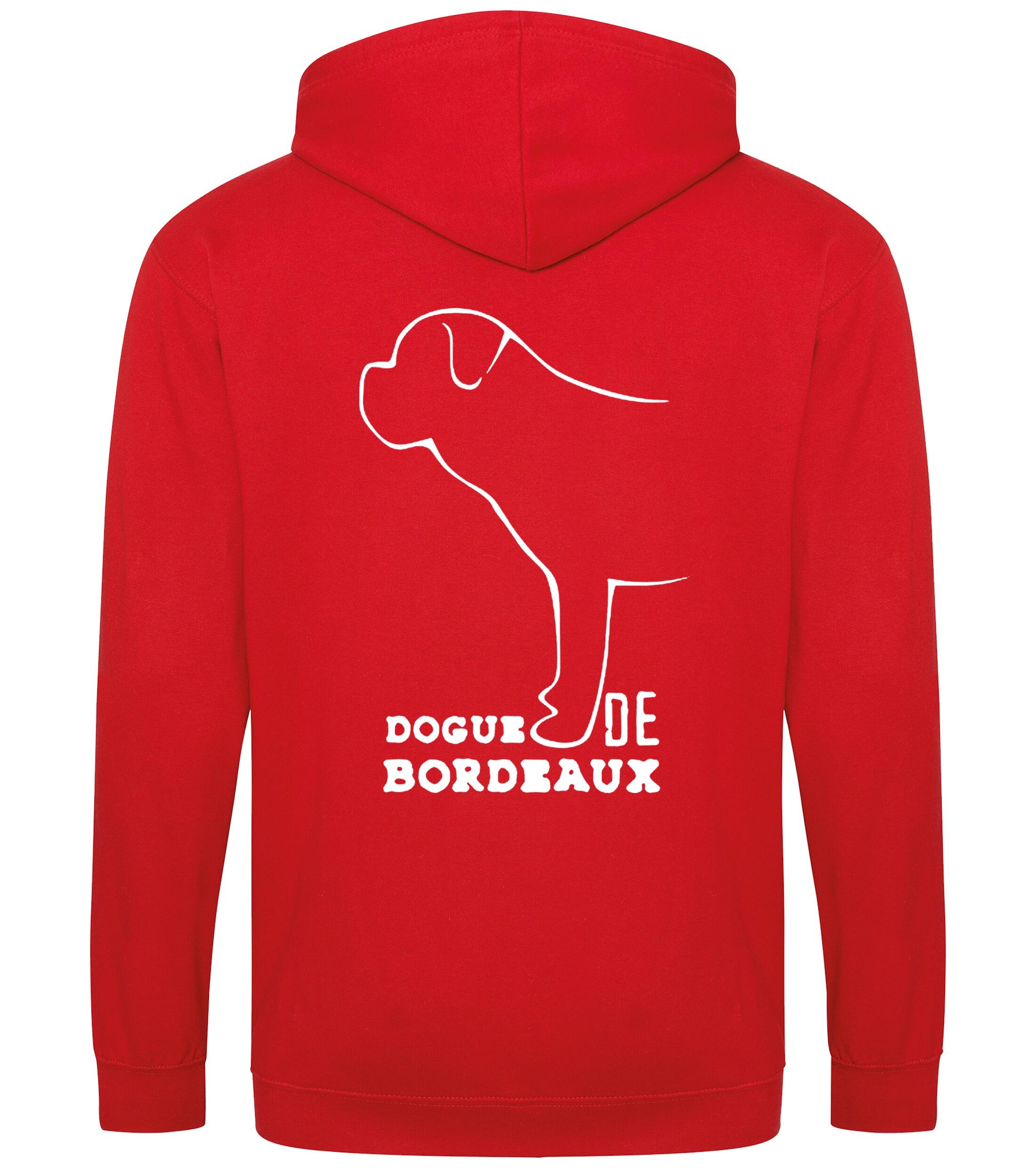 Dogue De Bordeaux Dog Breed Design Zipped Hoodie – Comfort, Style, and Breed Pride