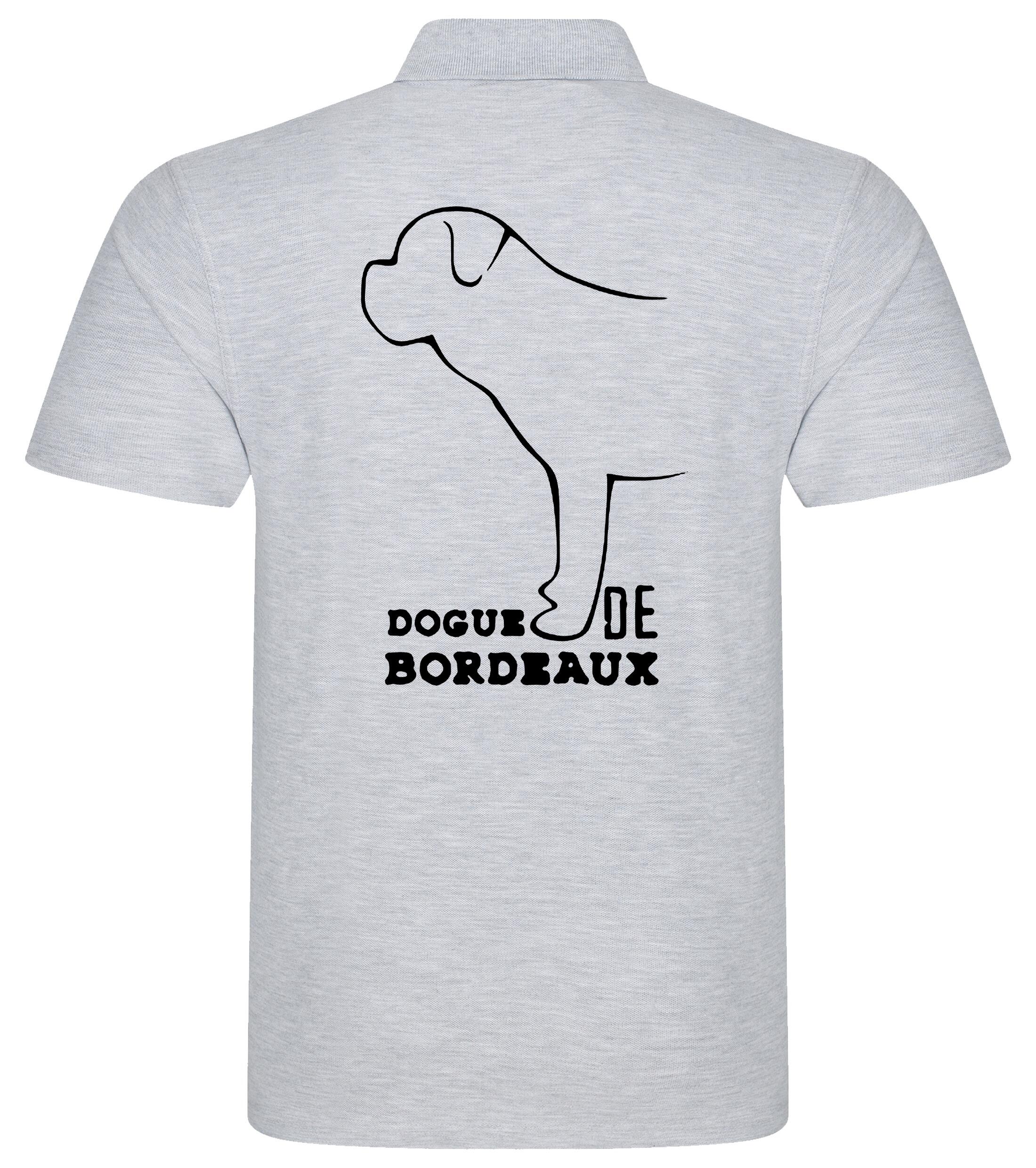 Dogue De Bordeaux Dog Breed Design Unisex Cotton Polo – Style for Dogue De Bordeaux Lovers