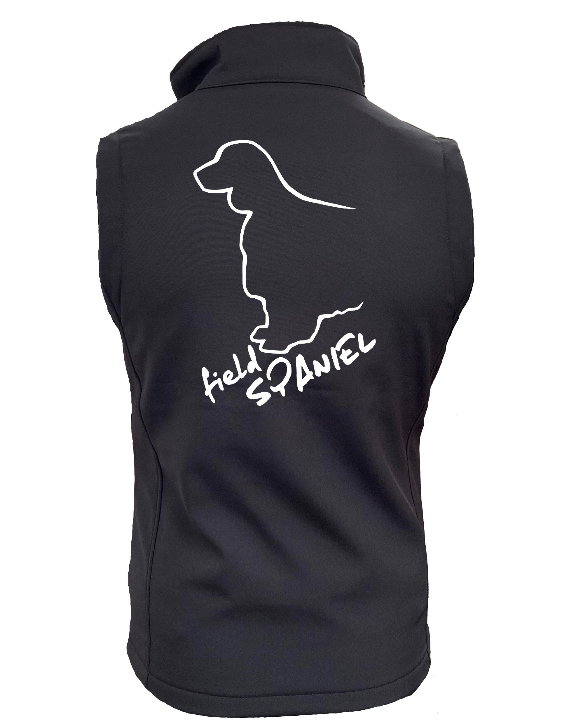 Field Spaniel Women’s Softshell Gilet – Elegance and Functionality for Field Spaniel Enthusiasts