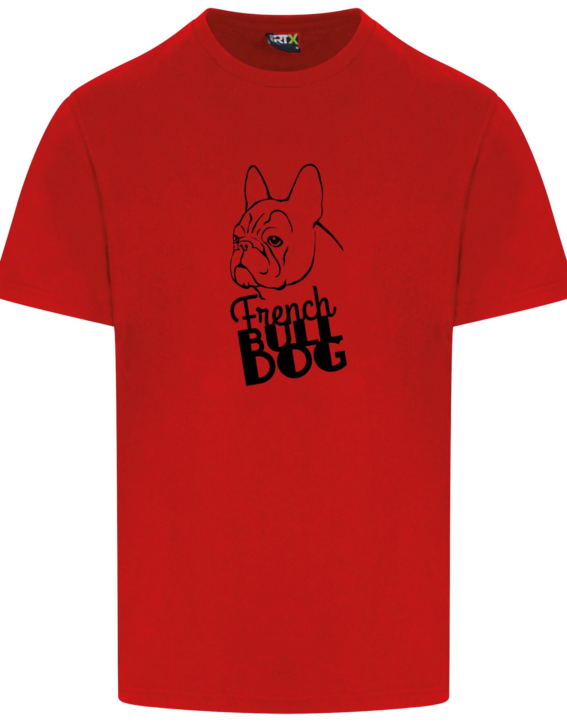 French Bulldog (Head) Unisex Roundneck T-shirt