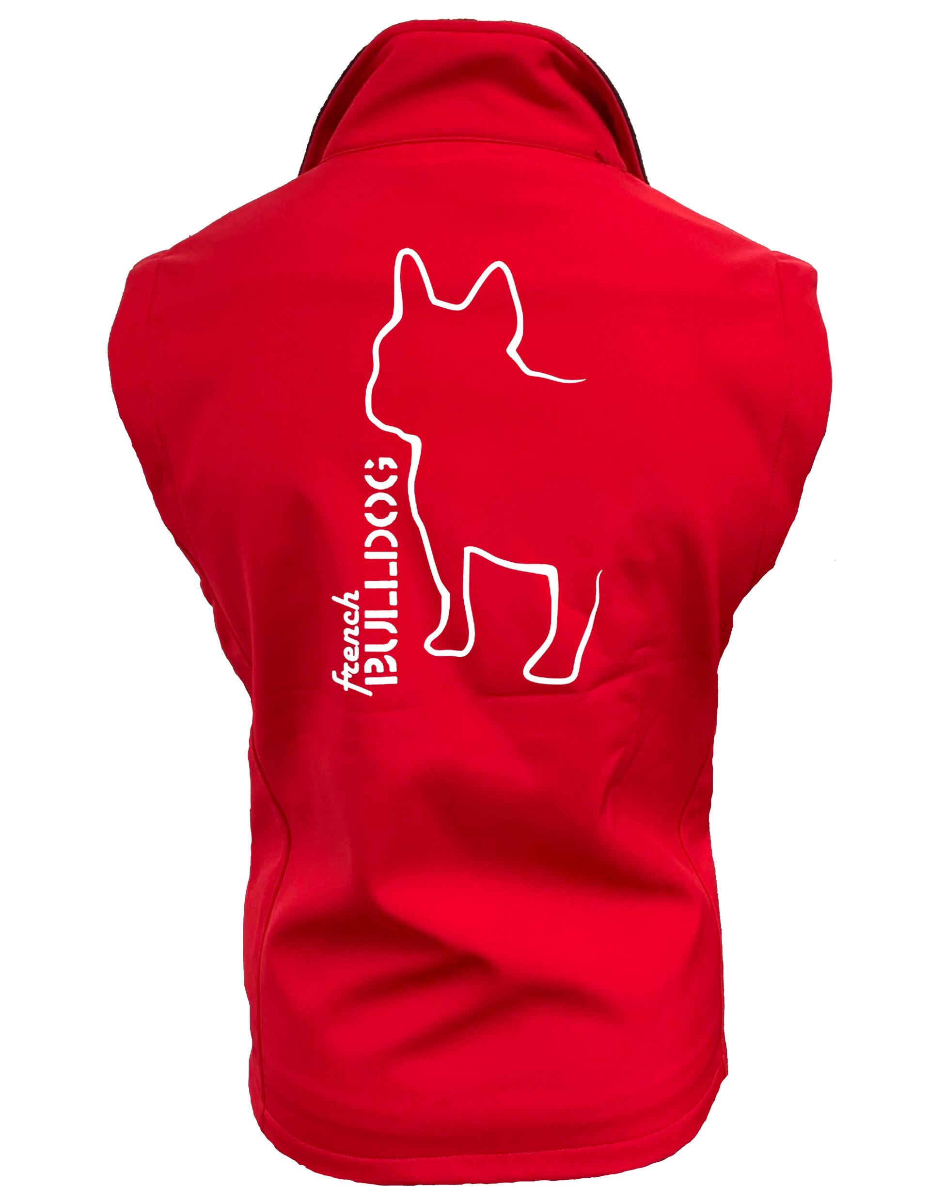 French Bulldog (Outline) Unisex Softshell Jacket – Stylish and Practical for French Bulldog Enthusiasts