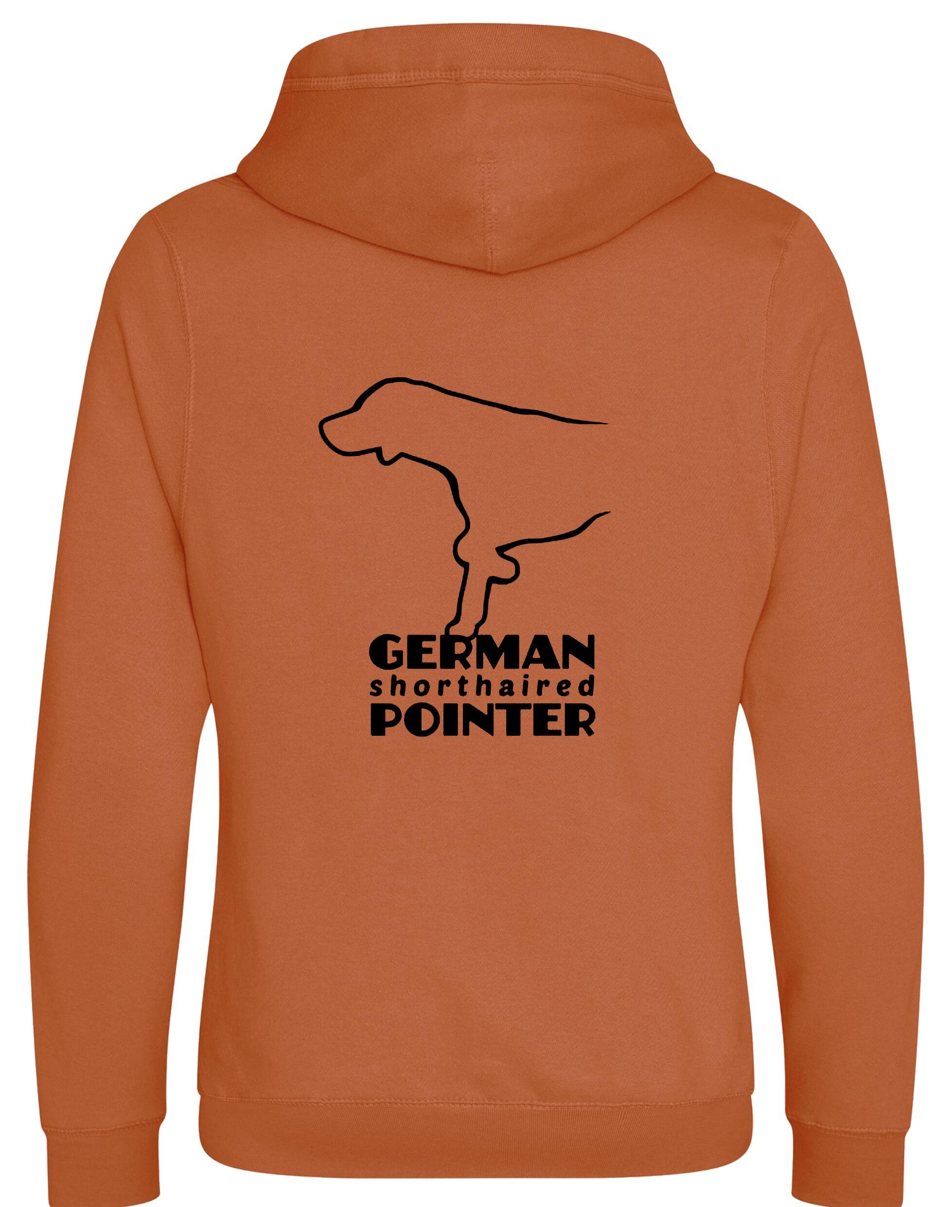 German Shorthaired Pointer Unisex Crossneck Pullover Hoodie – A Must-Have for Pointer Fans