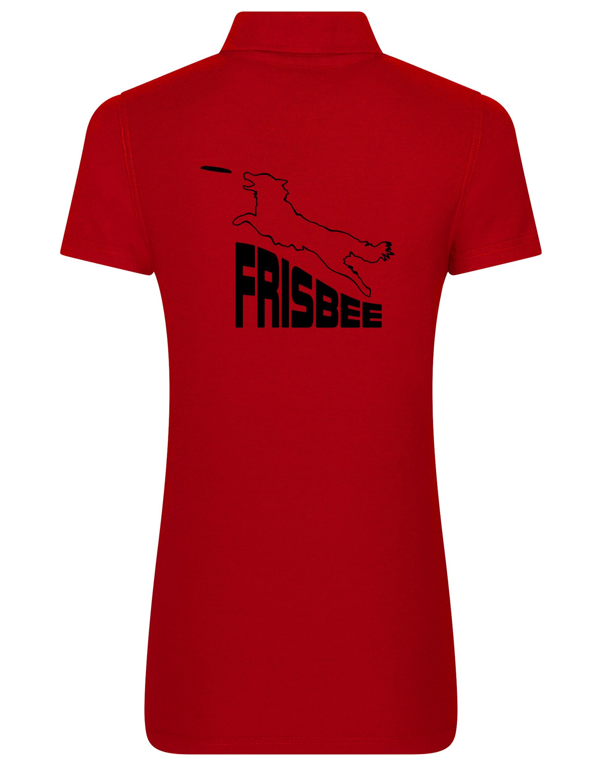 Frisbee Women’s Cotton Polo – Featuring a bold Frisbee-inspired design and soft, breathable cotton fabric for all-day comfort and style.