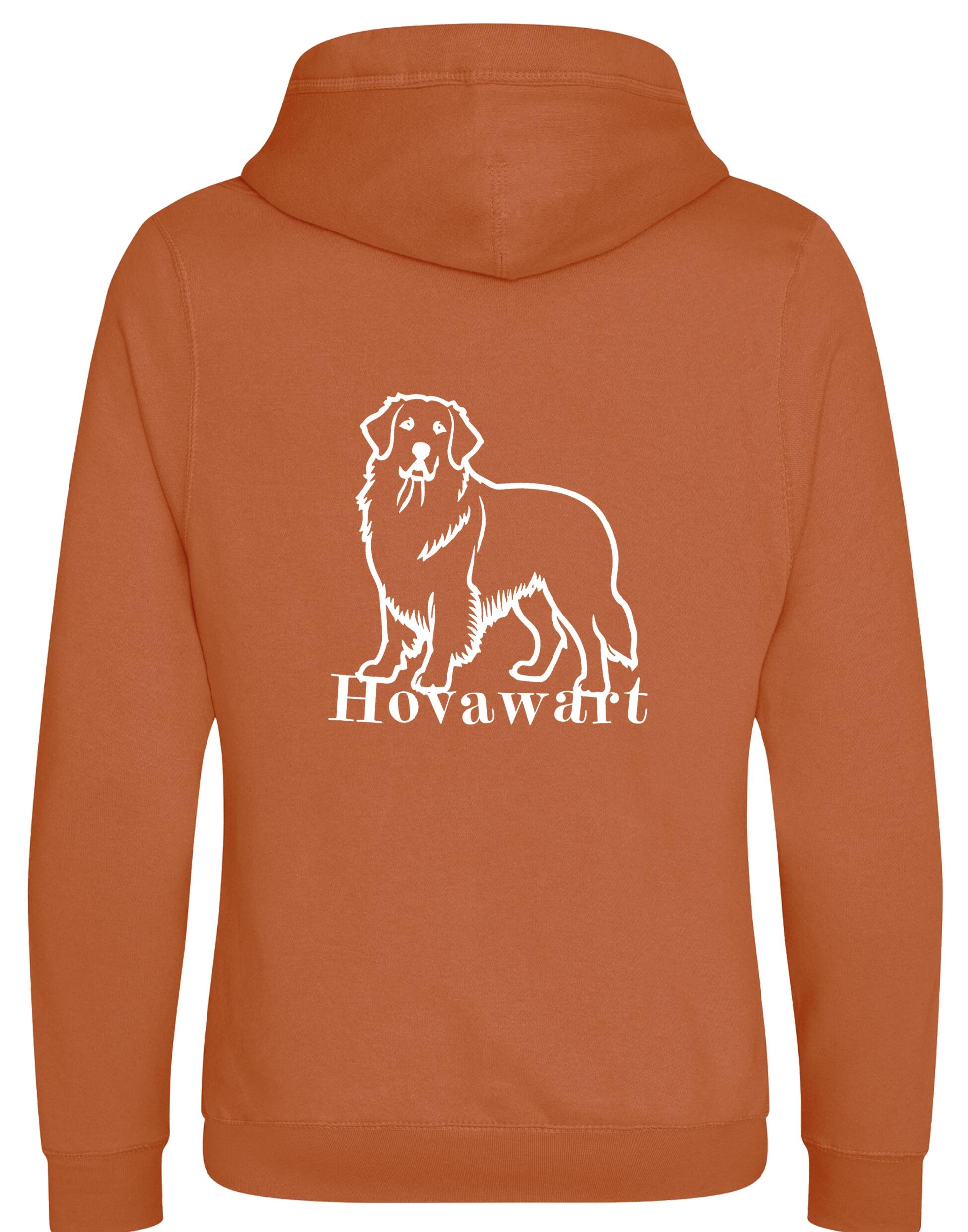 Hovawart Unisex Crossneck Pullover Hoodie – Modern design with exclusive breed graphic, perfect for Hovawart lovers.