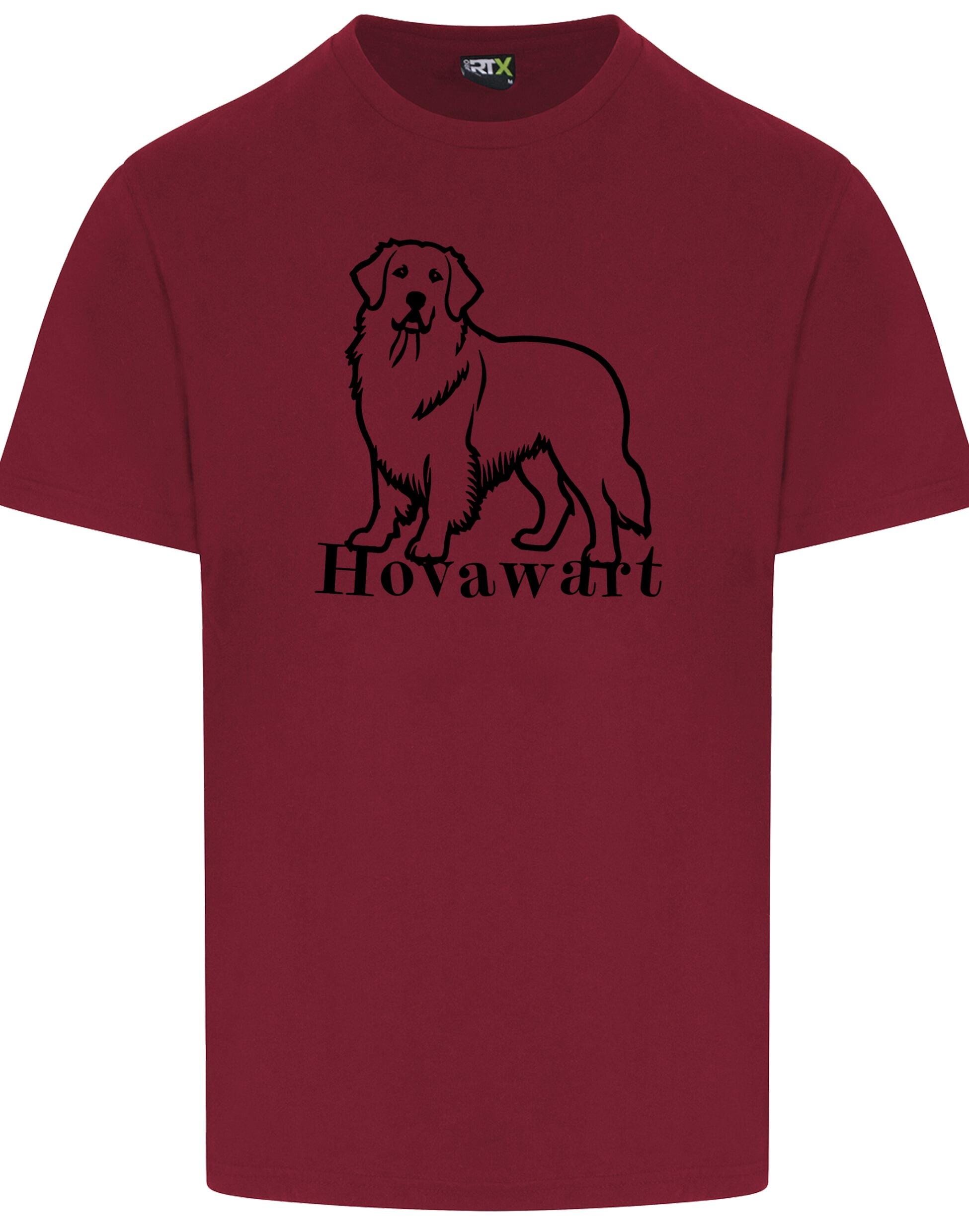 Hovawart Unisex Roundneck T-shirt – Soft cotton fabric with exclusive breed graphic, perfect for Hovawart enthusiasts.