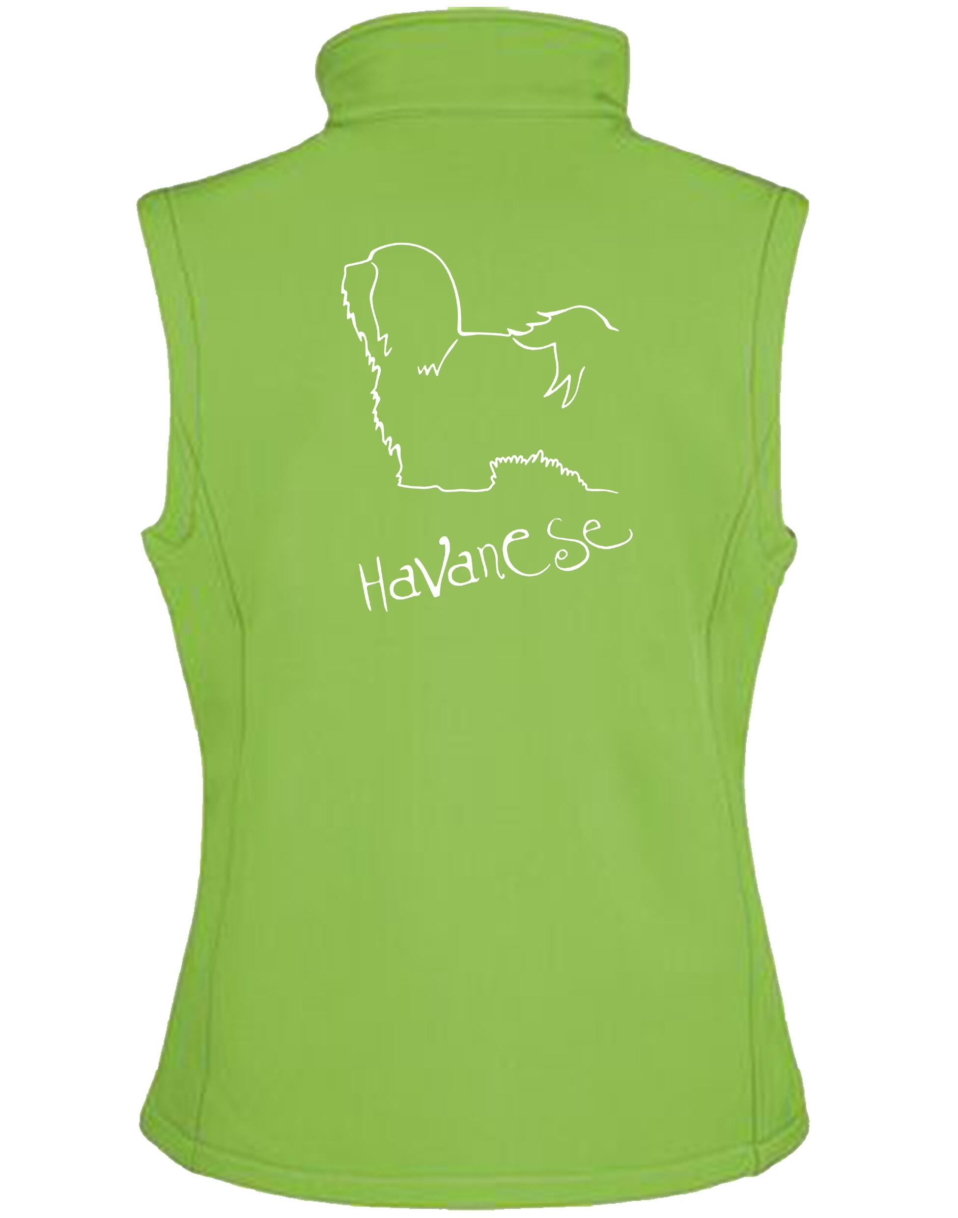 Havanese Women’s Softshell Jacket – Elegant and functional jacket with water-resistant fabric, fleece lining, and exclusive Havanese design.