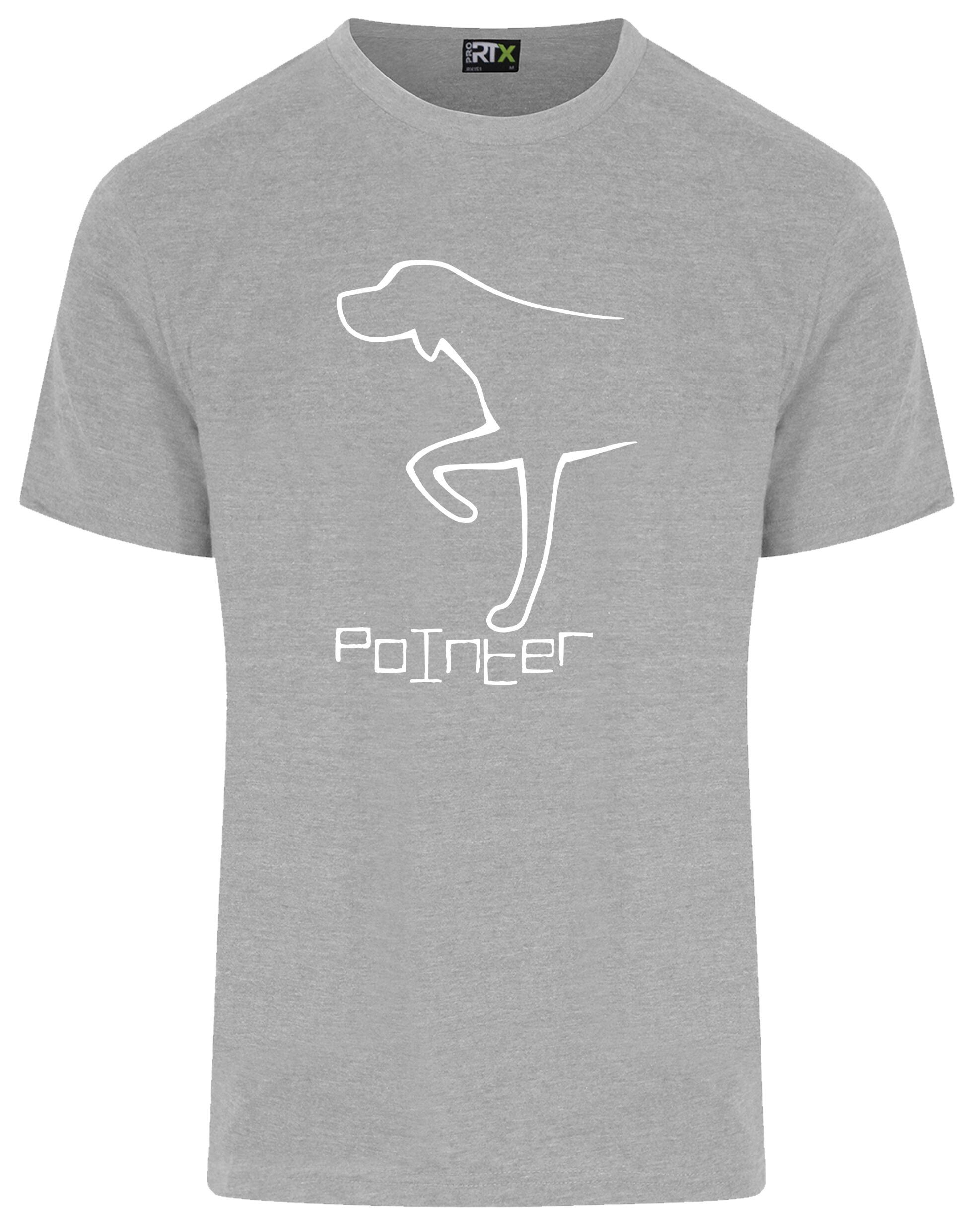 Pointer Unisex Roundneck T-shirt featuring an exclusive Pointer design, crafted from breathable cotton for all-day comfort.