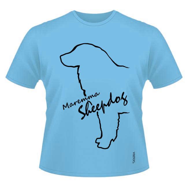 Maremma Sheepdog T-Shirt Roundneck Heavy Cotton