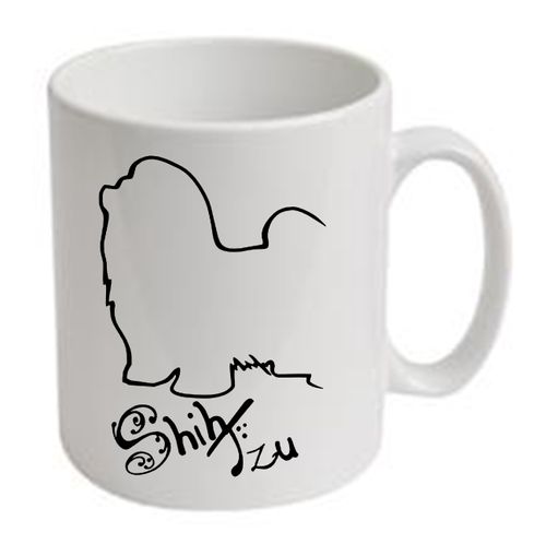 Shih Tzu Dog Breed Ceramic Coffee Mug