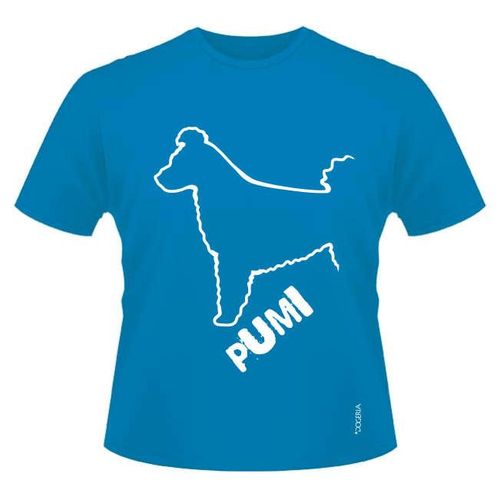Pumi (Hungarian) T-Shirts Roundneck Heavy Cotton