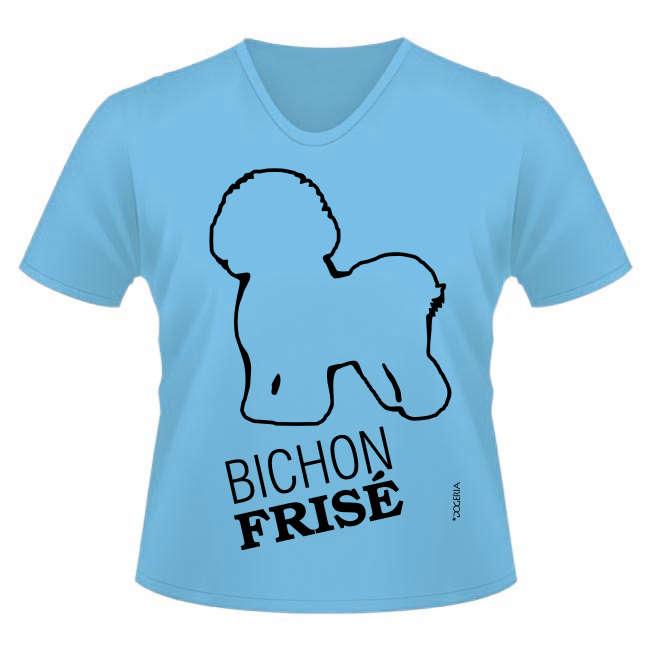 Bichon Frise Women's T-Shirt V Neck Premium Cotton